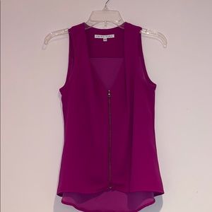 Trina Turk Zip up Blouse